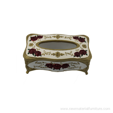 European style tissue box